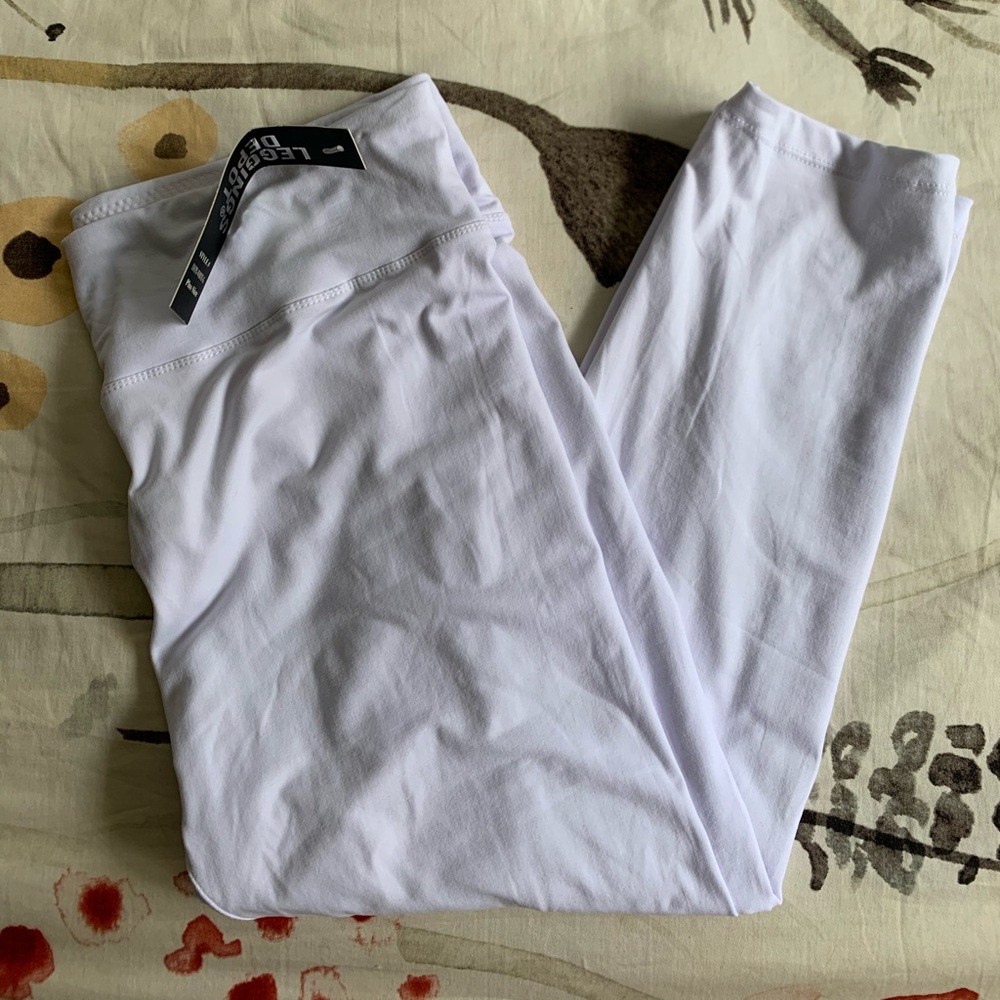 White leggings